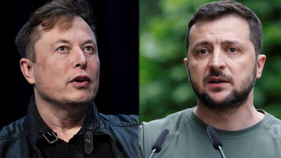 elon mask zelensky